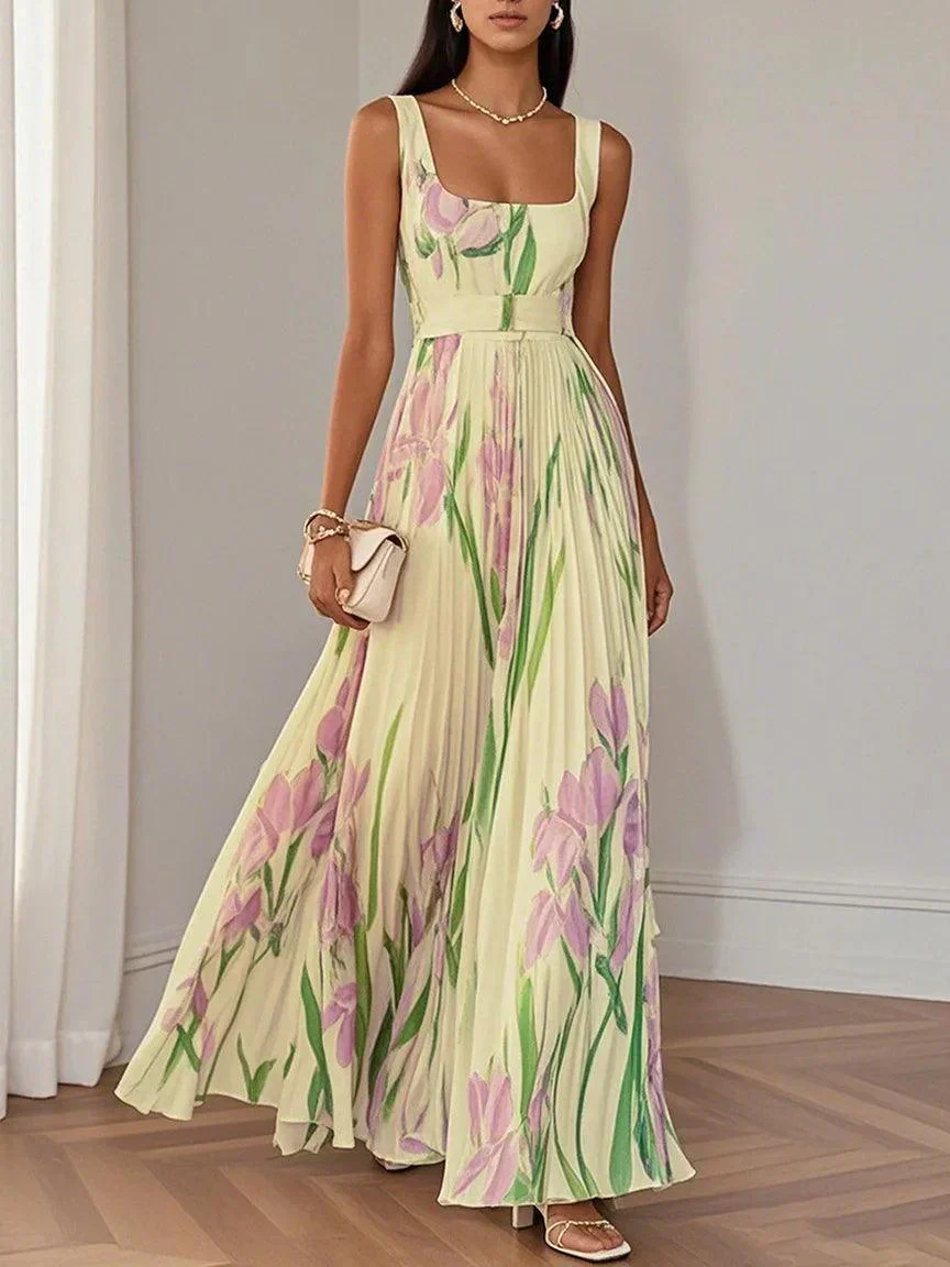 Liviana | Plissiertes Maxi-Kleid - Image 5