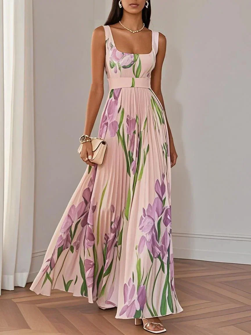 Liviana | Plissiertes Maxi-Kleid - Image 6