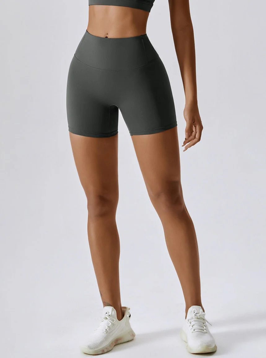 Liya | Nahtlose High-Waist Sport Shorts - Image 3