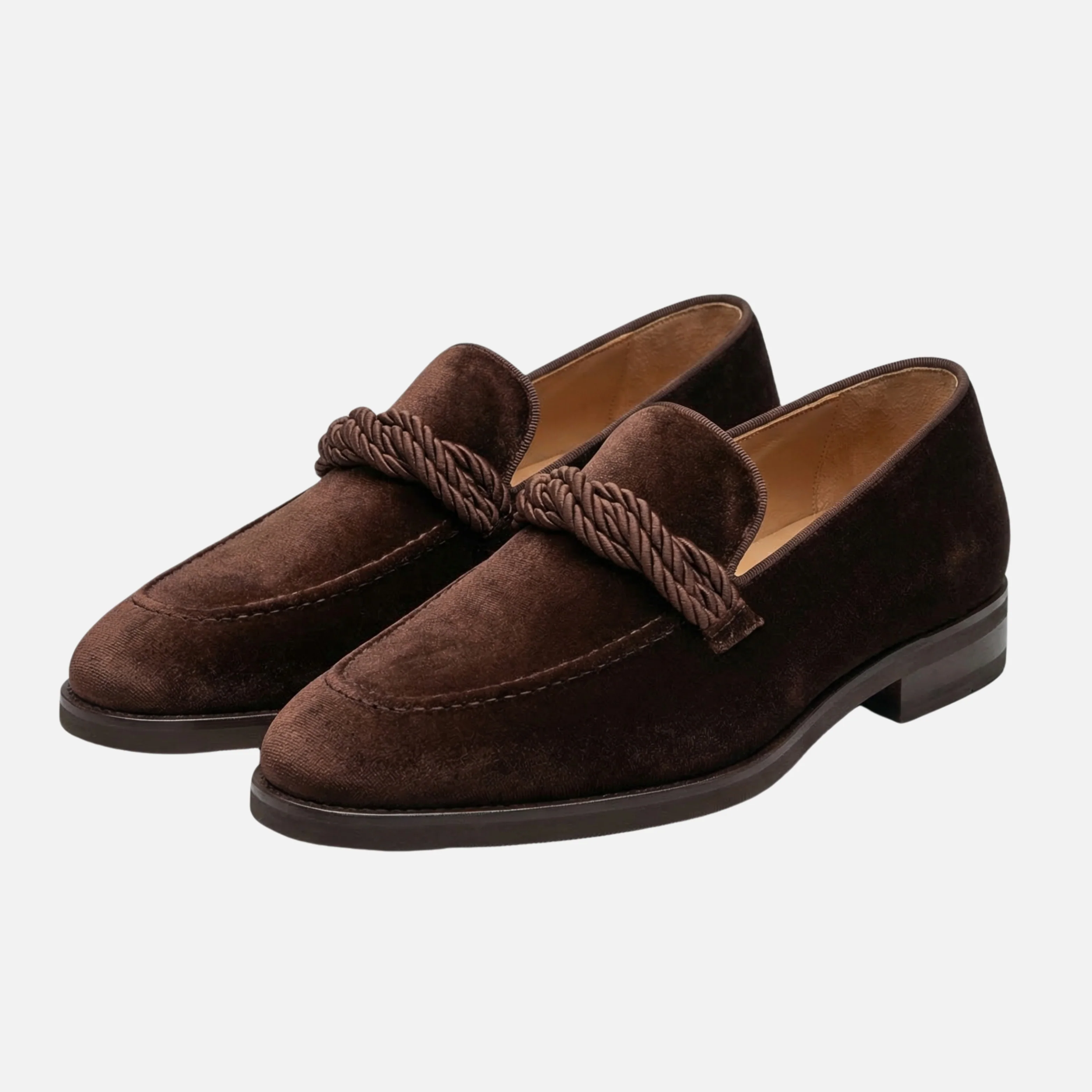Florian | Herren Loafer Kordel-Detail Veganes Wildleder-Imitat – Vegane Loafer Herren - Image 9