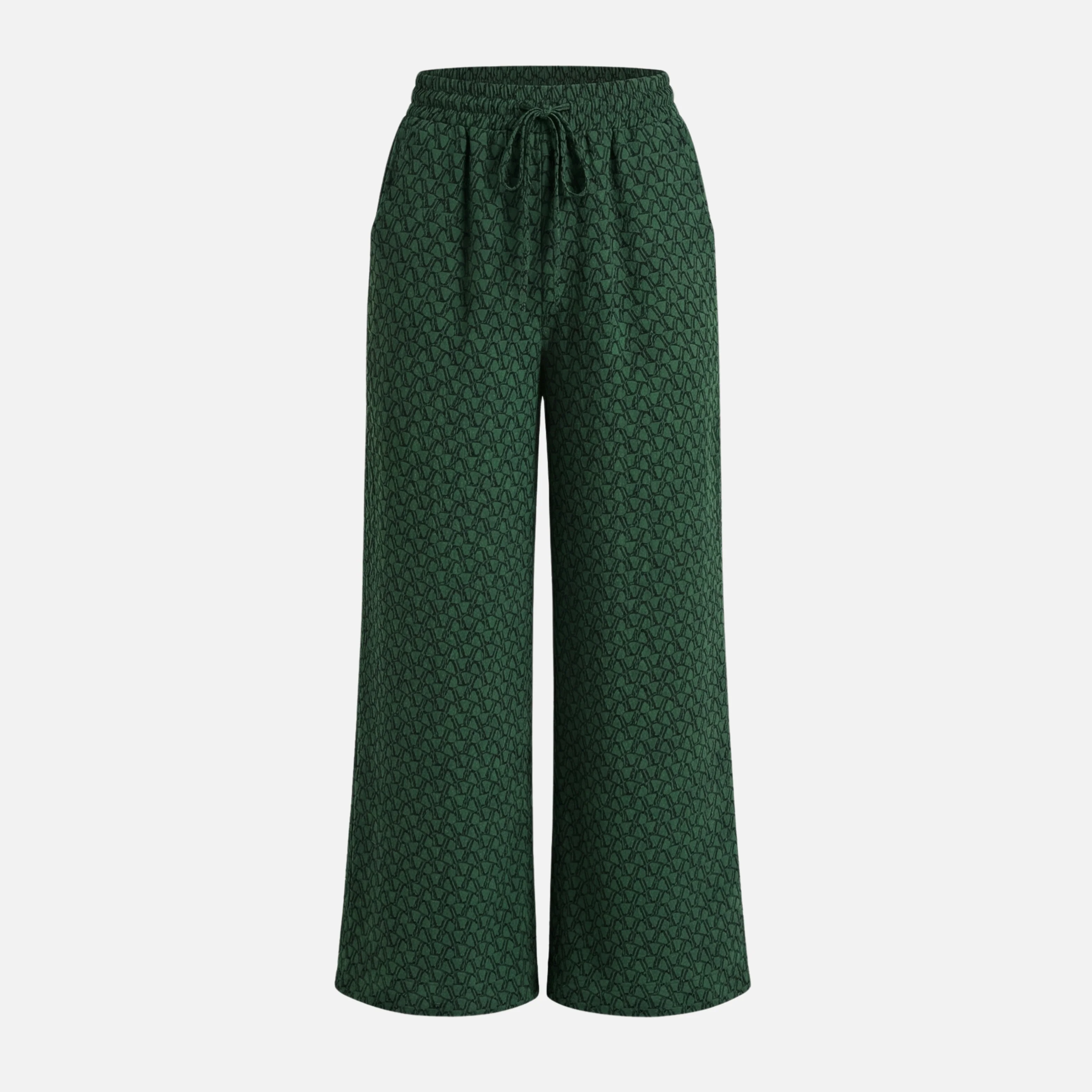 Monika | Damen Locker Fallende Hose Geometrischer Print – Statement Print Hose - Image 8