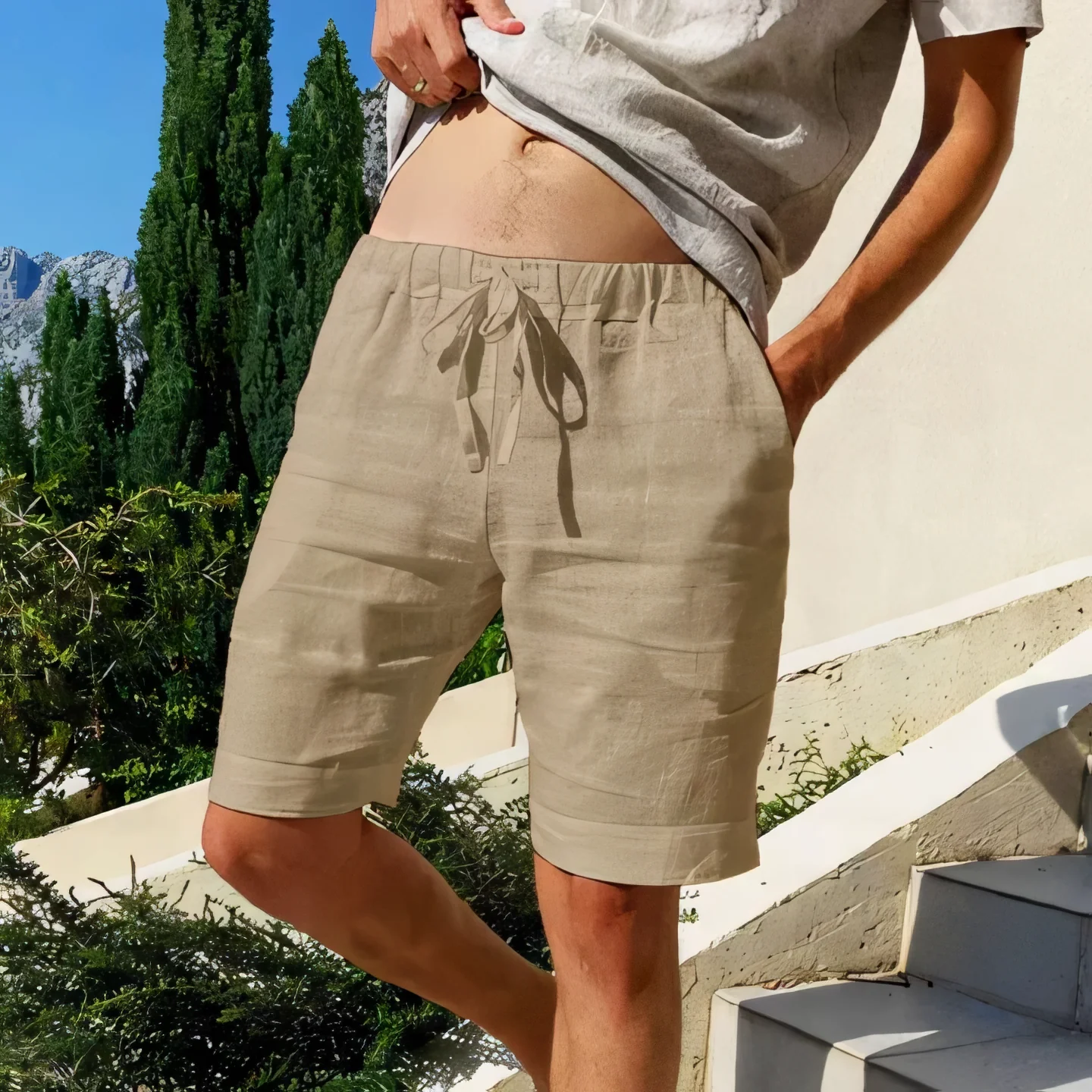 Lockere Freizeit Kurze Hose für Herren - Image 3