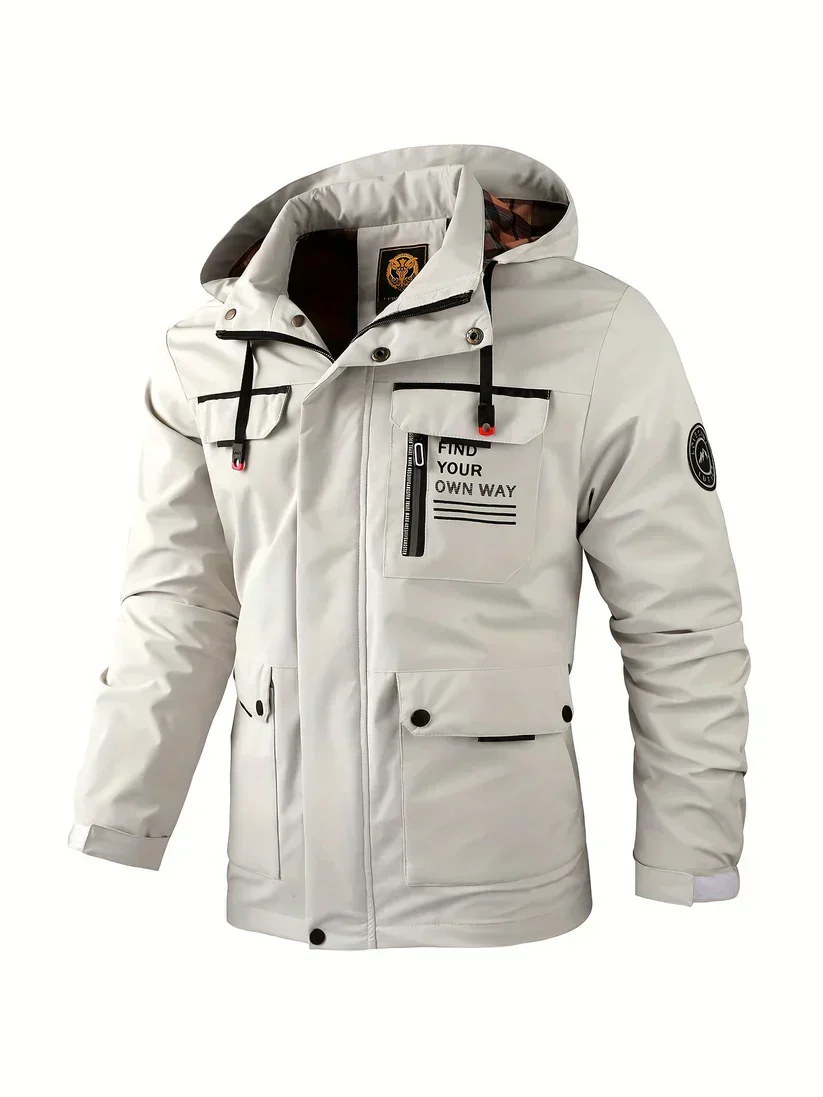 Logan – Robuster Gefütterter Herren Outdoor Parka mit Kapuze - Image 3