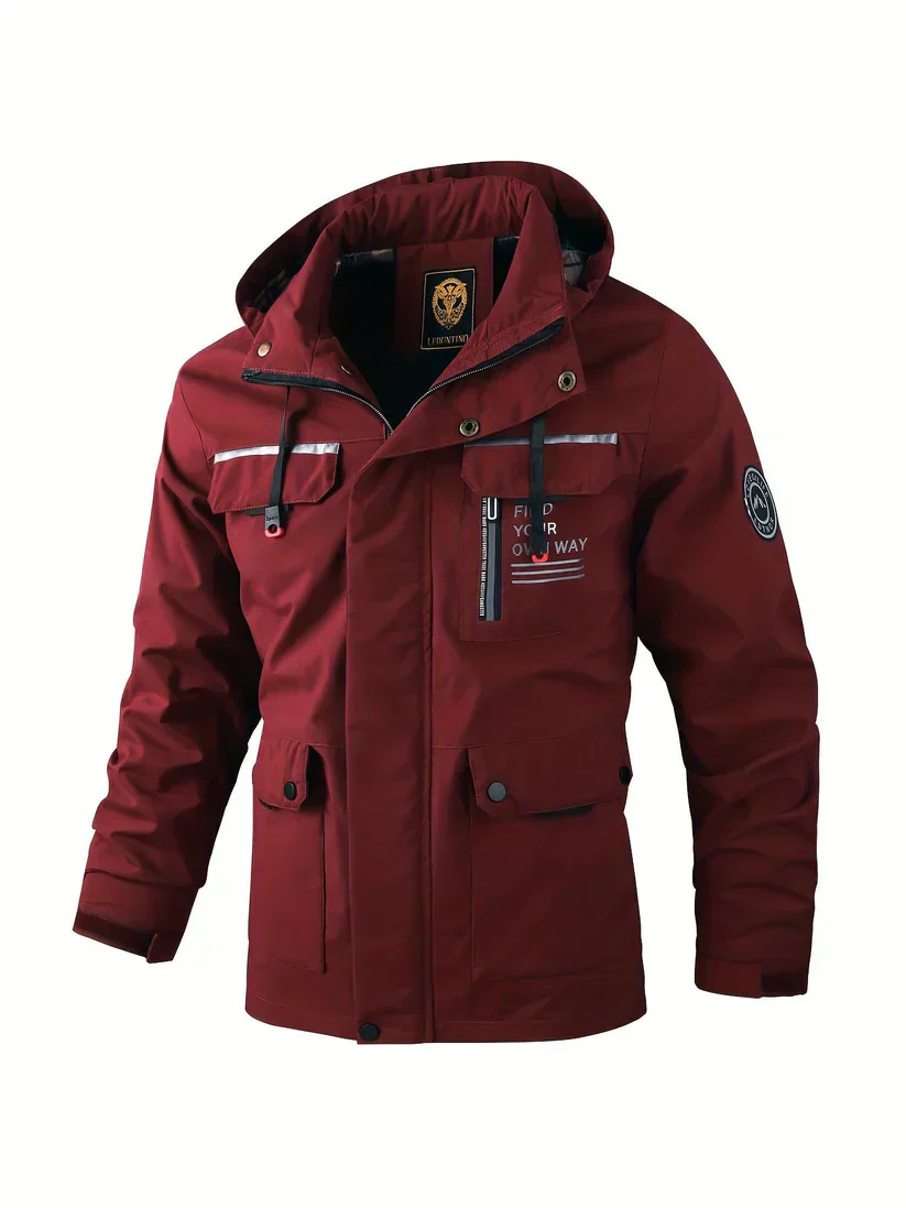 Logan – Robuster Gefütterter Herren Outdoor Parka mit Kapuze - Image 5