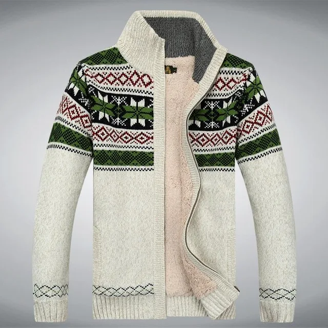 Logan | Vintage Strickjacke mit Reißverschluss - Image 11