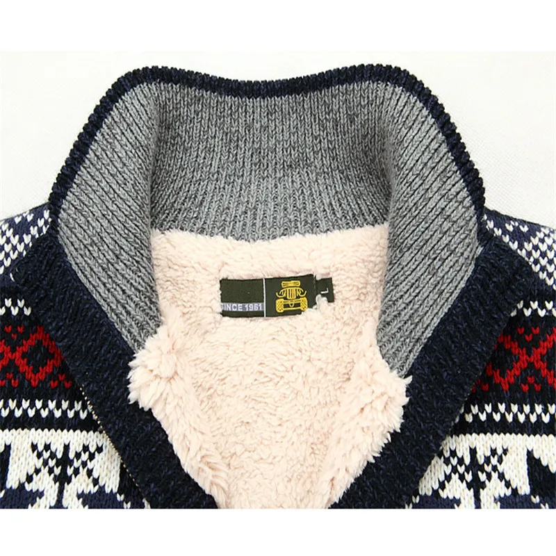 Logan | Vintage Strickjacke mit Reißverschluss - Image 2