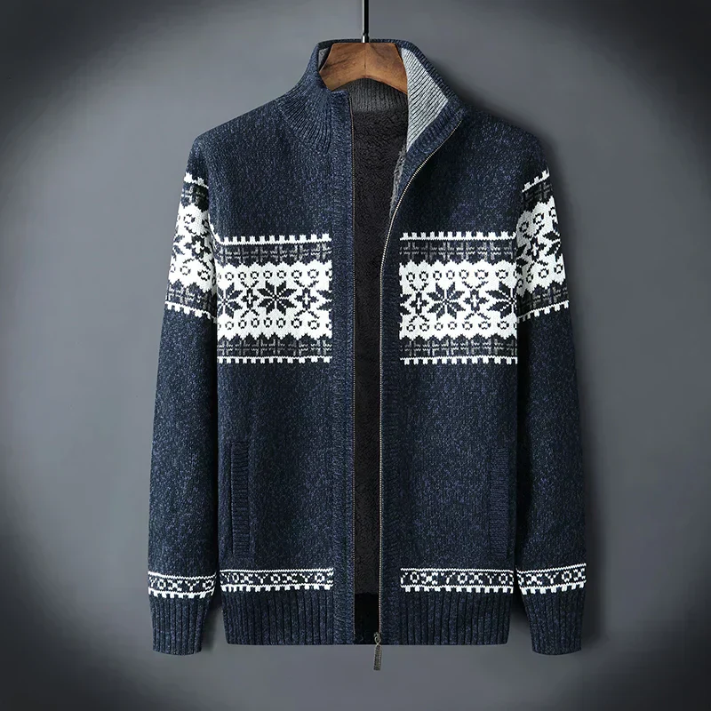 Logan | Vintage Strickjacke mit Reißverschluss - Image 7