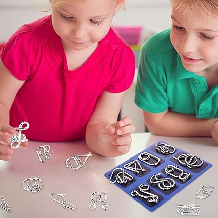 LogicCraft | Kreatives Metallpuzzle-Spielzeug zur Förderung kognitiver Fähigkeiten - Image 3