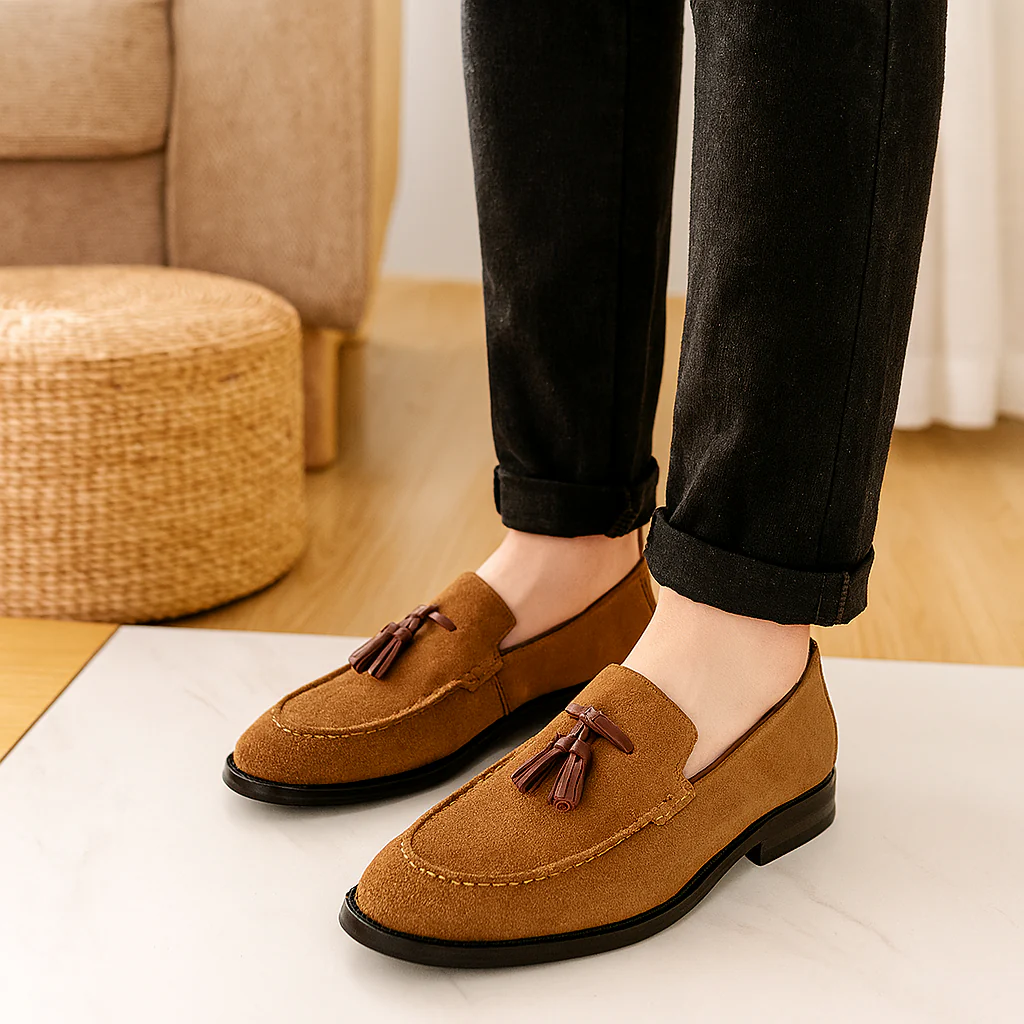 London Wildleder-Loafer – Flexible und stylische Herrenschuhe - Image 4