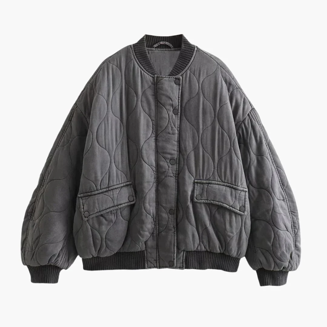 Loose-Fit Bomberjacke für Damen - Image 6