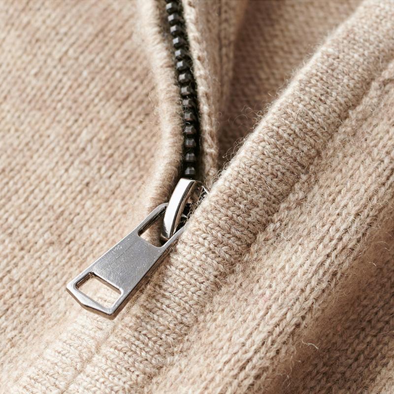 LOR WARMER REIßVERSCHLUSS-PULLOVER