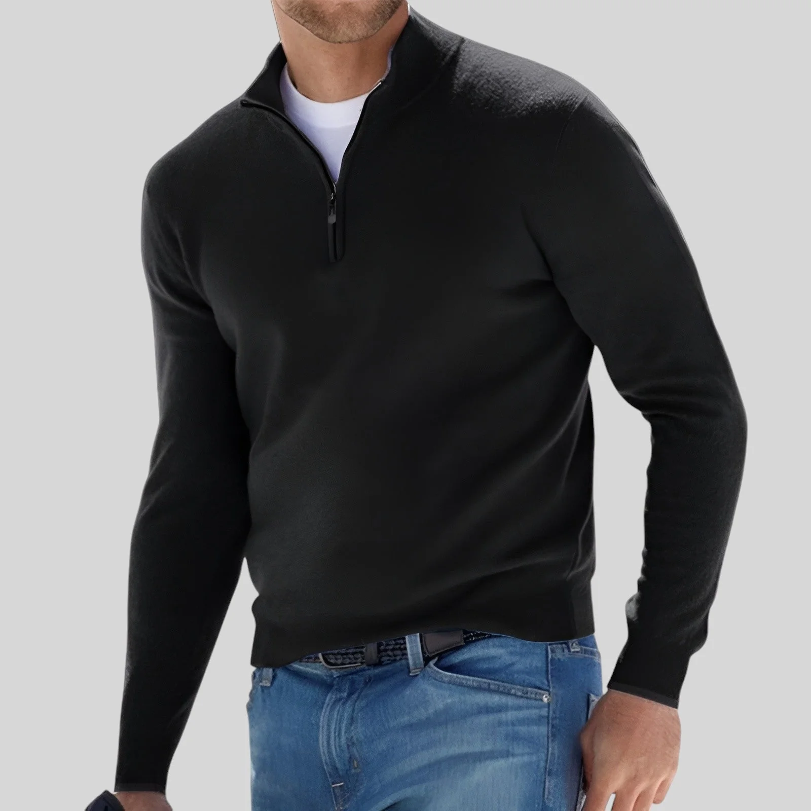 LOR WARMER REIßVERSCHLUSS-PULLOVER - Image 5