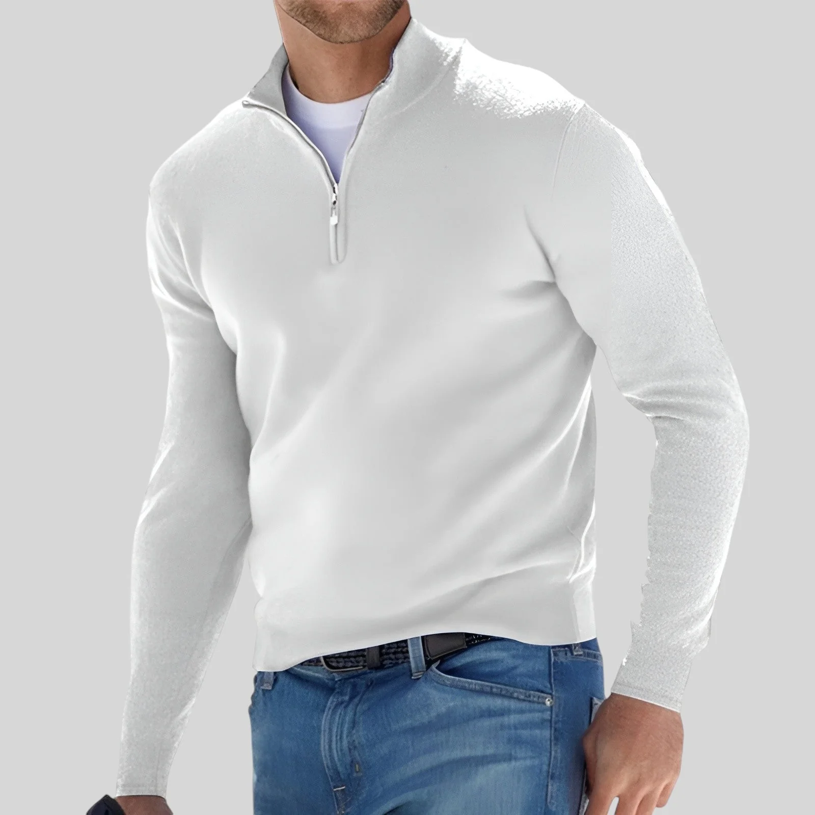 LOR WARMER REIßVERSCHLUSS-PULLOVER - Image 6