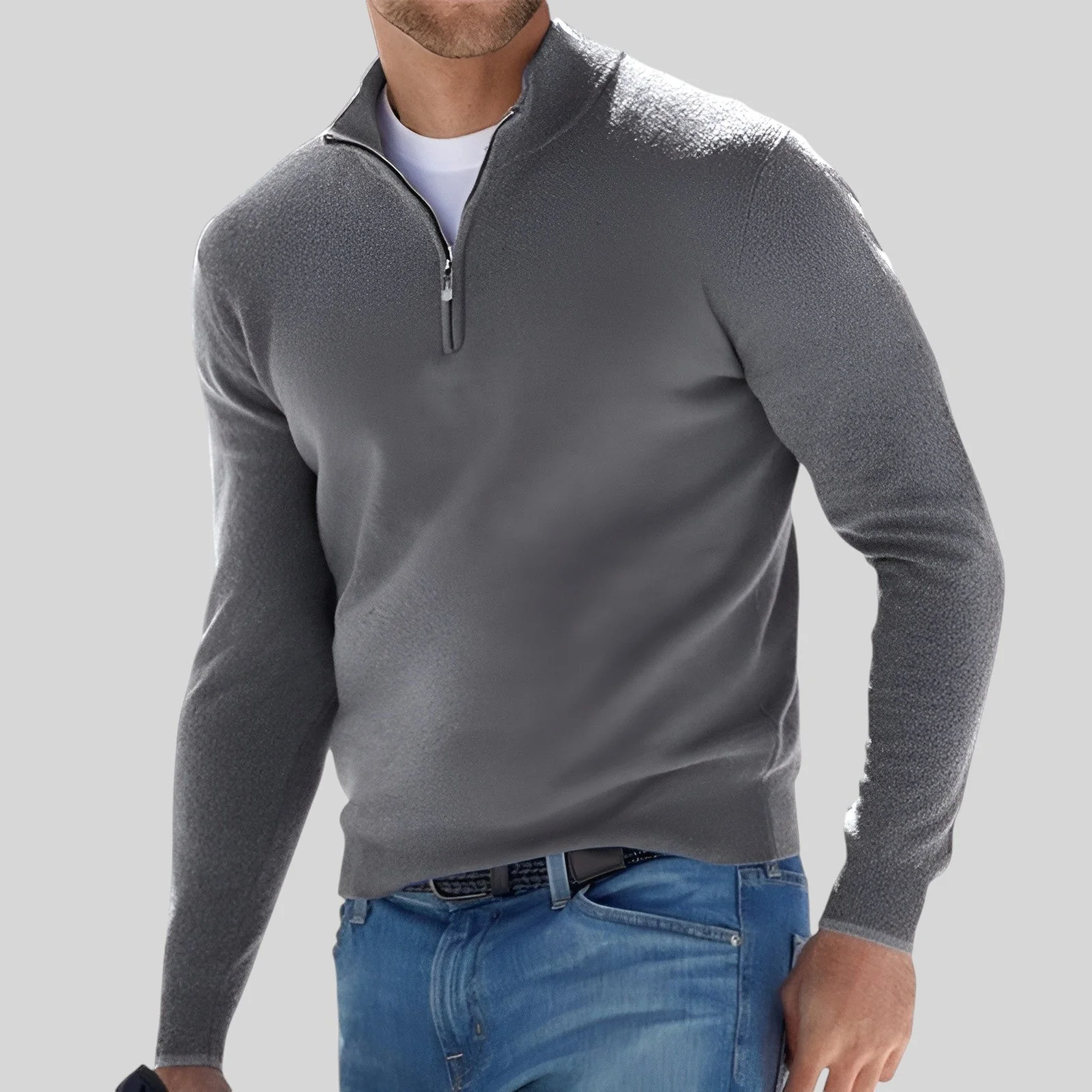 LOR WARMER REIßVERSCHLUSS-PULLOVER - Image 7