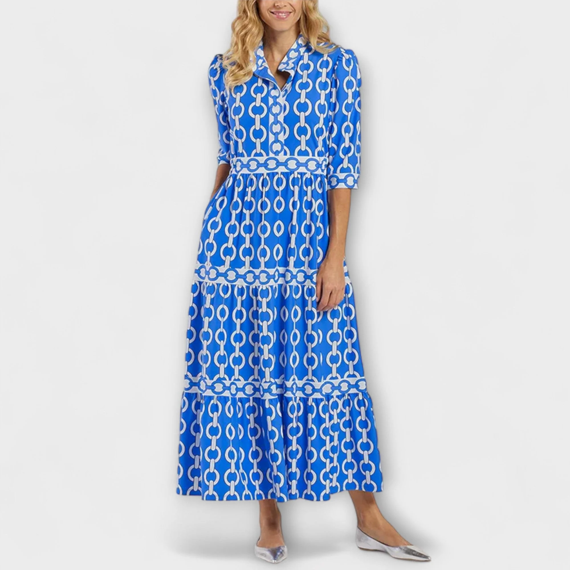 Loradia – Midikleid mit Kettenprint - Image 2