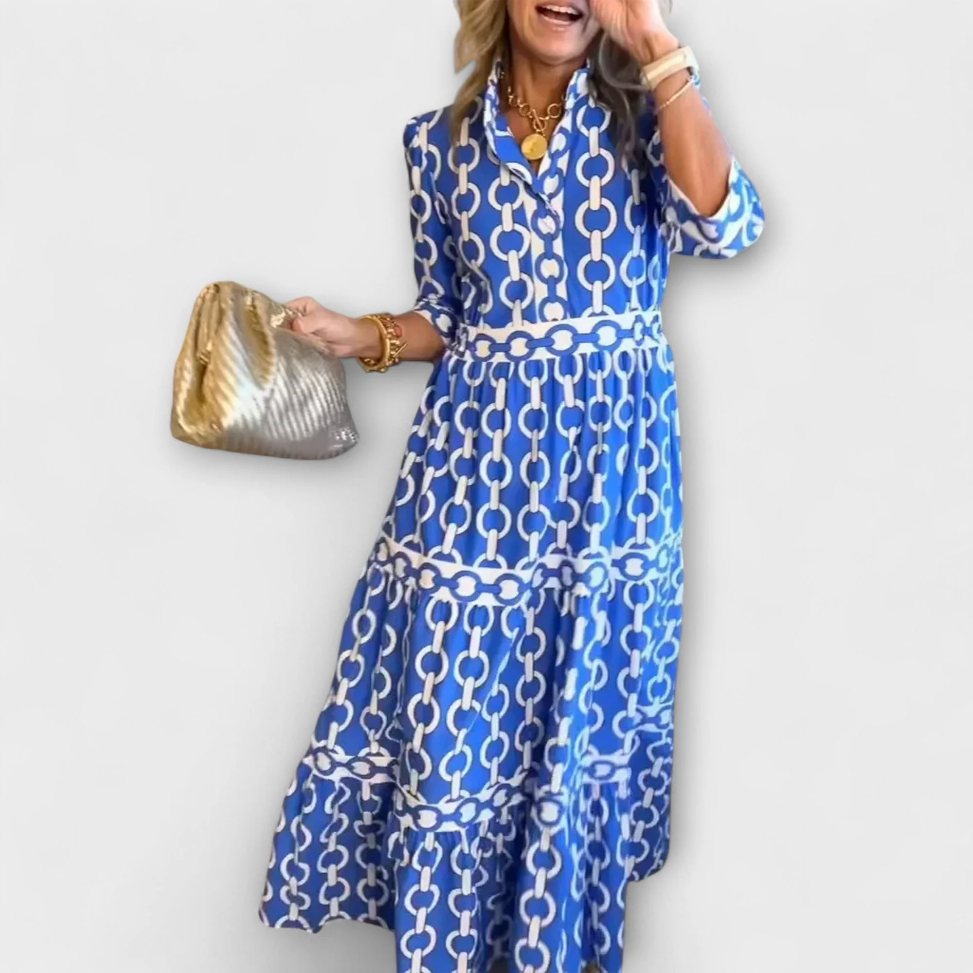 Loradia – Midikleid mit Kettenprint - Image 6