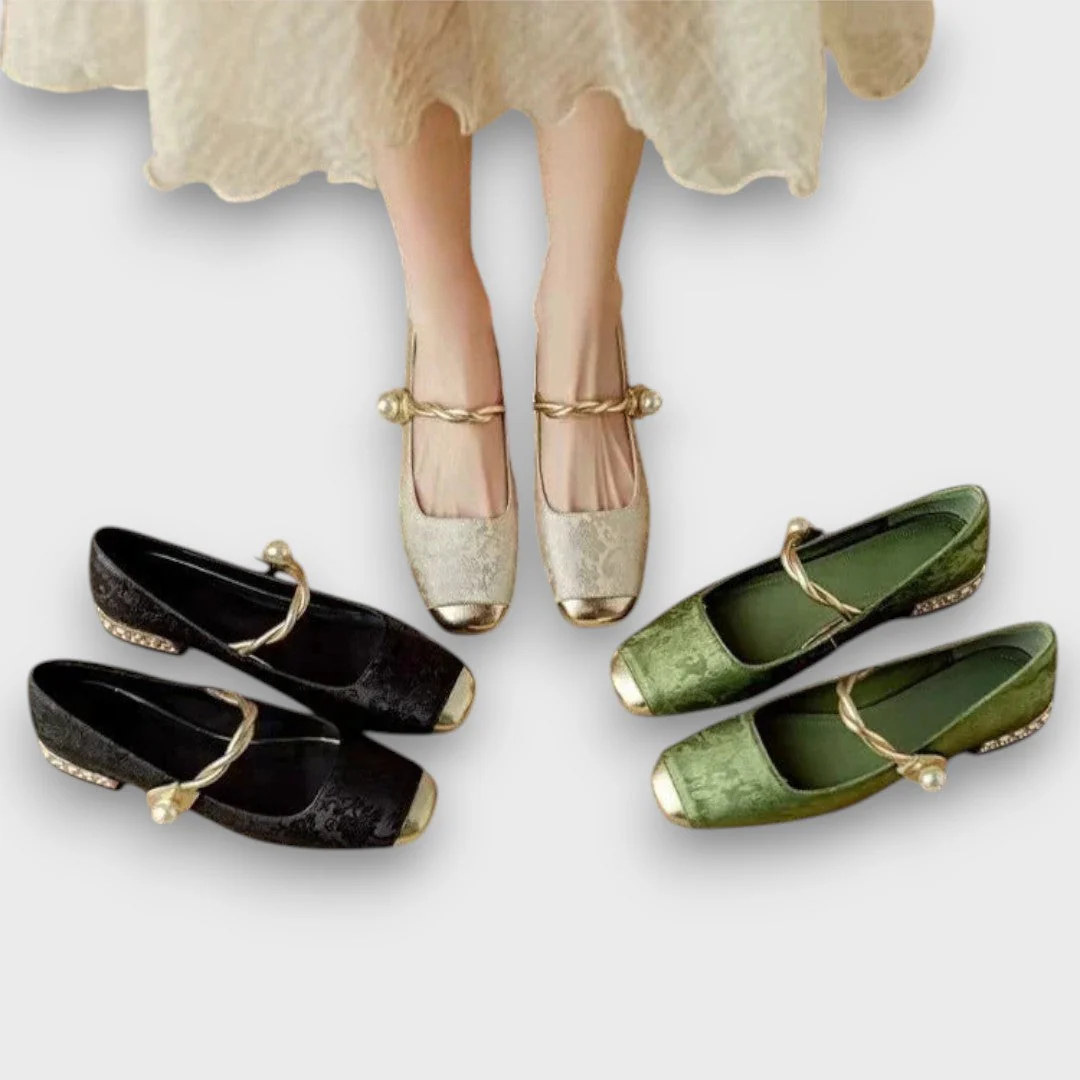 Lorina – Elegante Ballerinas mit Vintage-Charme - Image 2