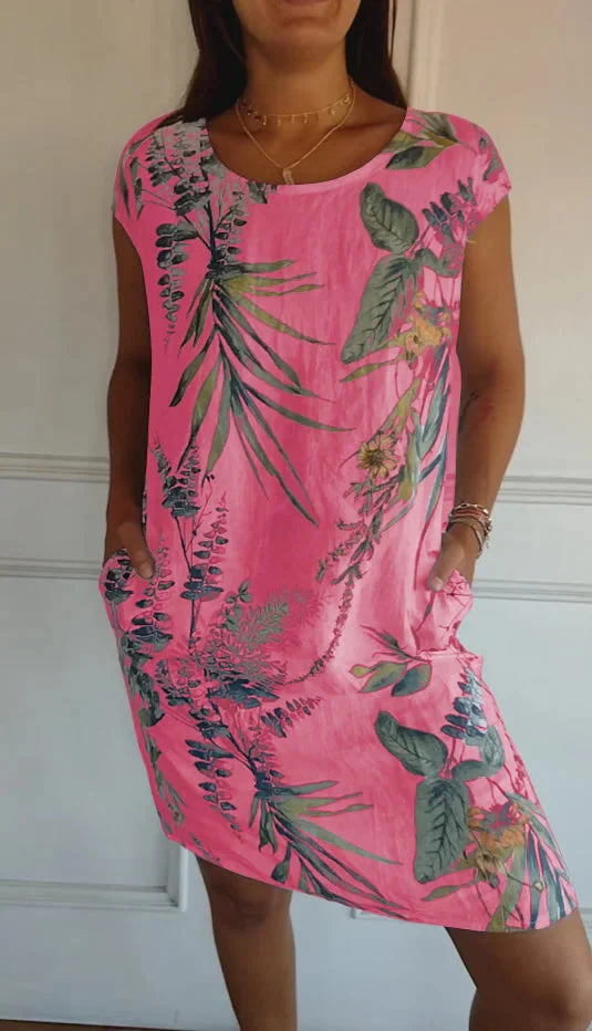 Lorraine | Midi Sommerkleid für Frauen - Blumenmuster - Image 5