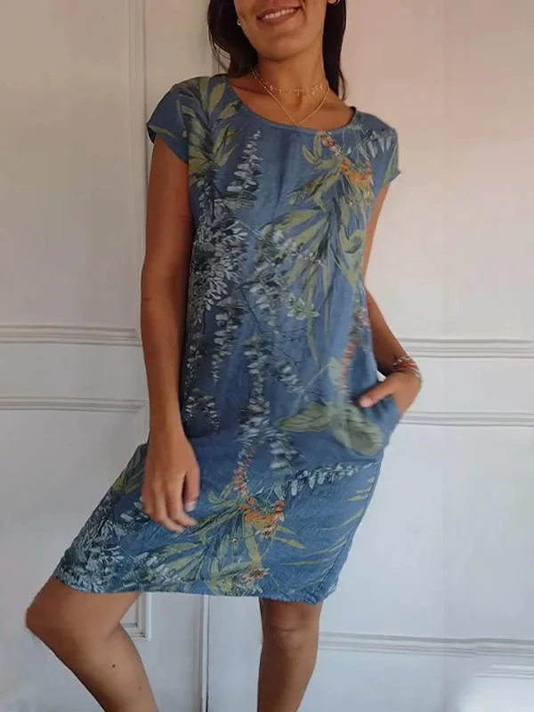 Lorraine | Midi Sommerkleid für Frauen - Blumenmuster - Image 7