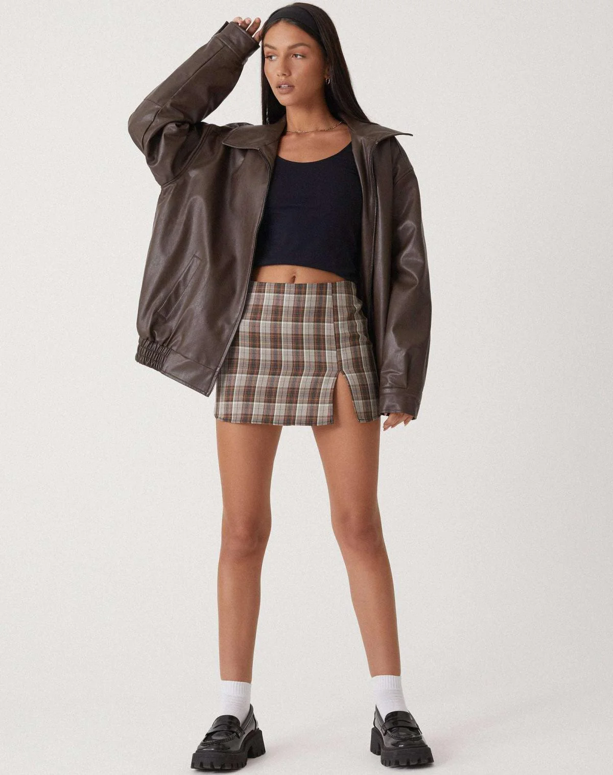 Lose Lederjacke für Frauen - Cleo - Image 7