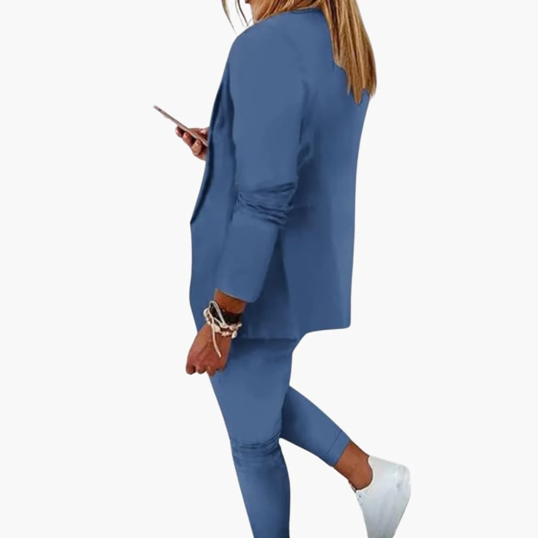 Lounge-Set für Frauen - Blazer mit Jogginghose und Kordelzug - Image 3