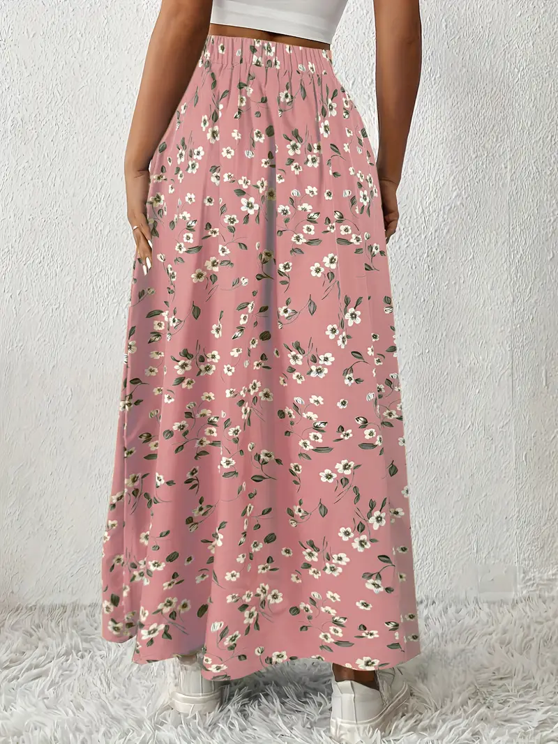 Louvina – Maxirock mit Blumenschlitz - Image 42