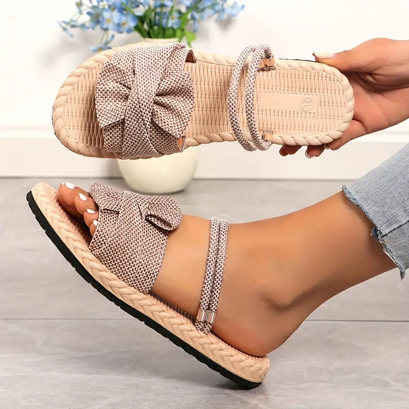 Lovi – Charmante Sandalen mit offener Spitze und Schleife - Image 2
