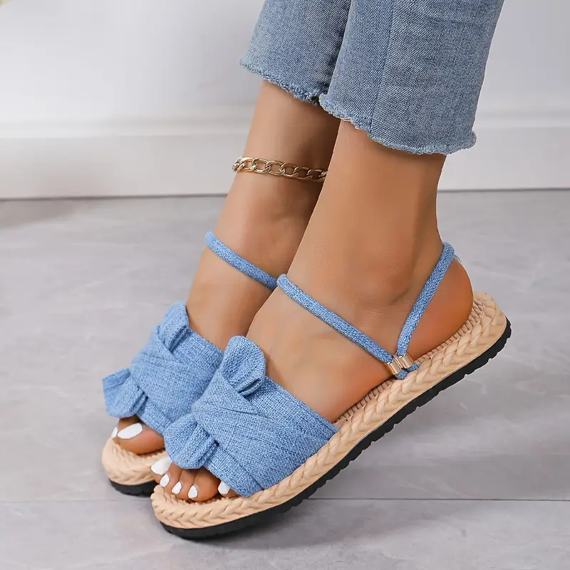 Lovi – Charmante Sandalen mit offener Spitze und Schleife - Image 4