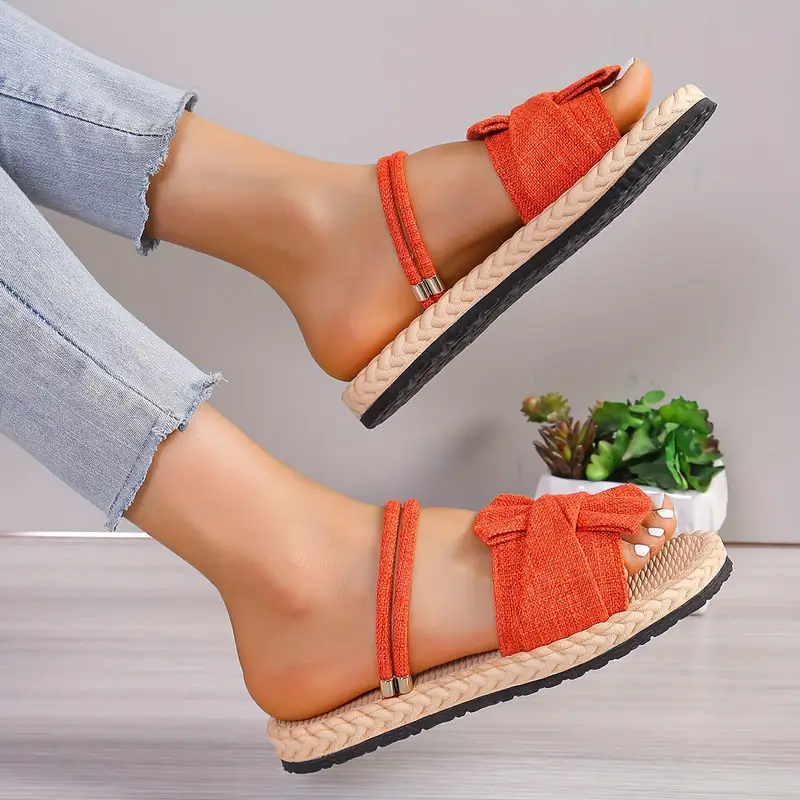 Lovi – Charmante Sandalen mit offener Spitze und Schleife - Image 5