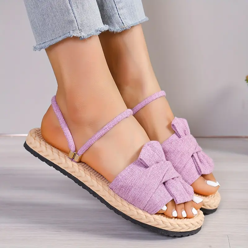 Lovi – Charmante Sandalen mit offener Spitze und Schleife - Image 7