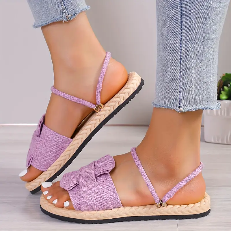 Lovi – Charmante Sandalen mit offener Spitze und Schleife - Image 8