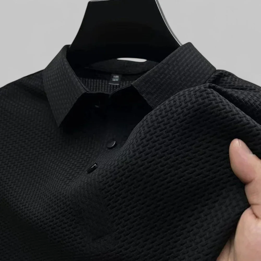 Luca | Elegantes kurzen Ärmeln Polo T Shirt