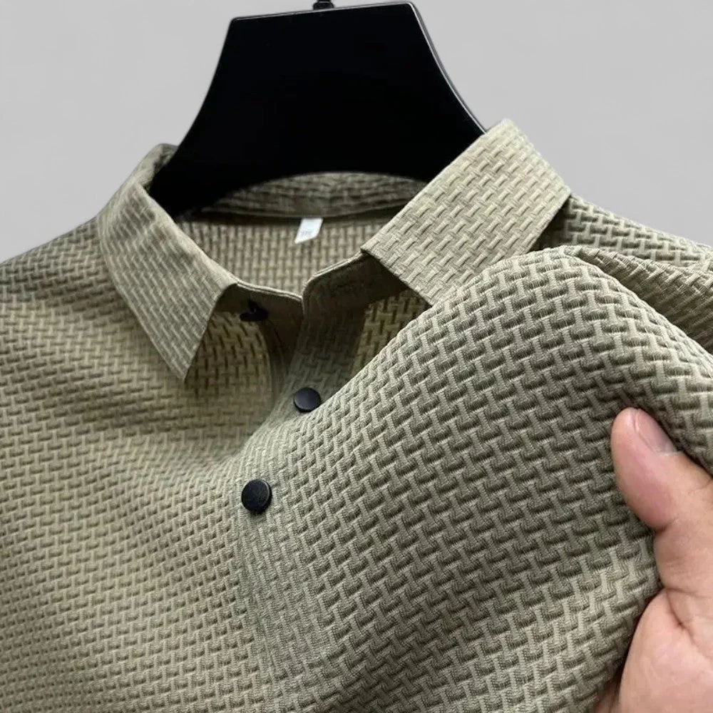 Luca | Elegantes kurzen Ärmeln Polo T Shirt - Image 6
