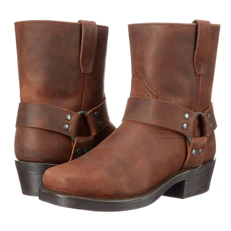 Lucas – Robuste Herren Lederstiefelette mit Blockabsatz - Image 2