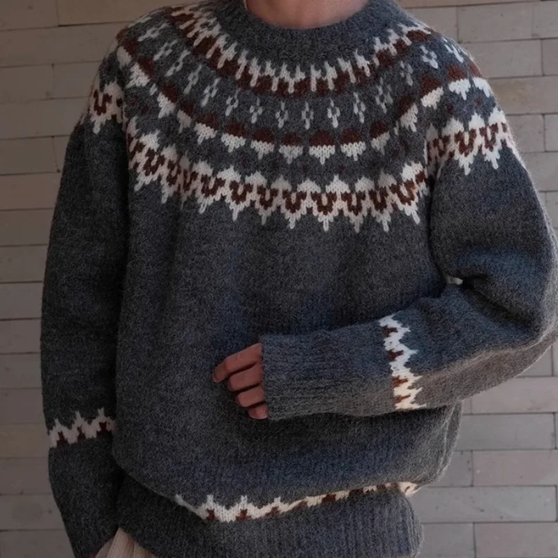 Lucas | Vintage Isländischer Pullover - Image 2