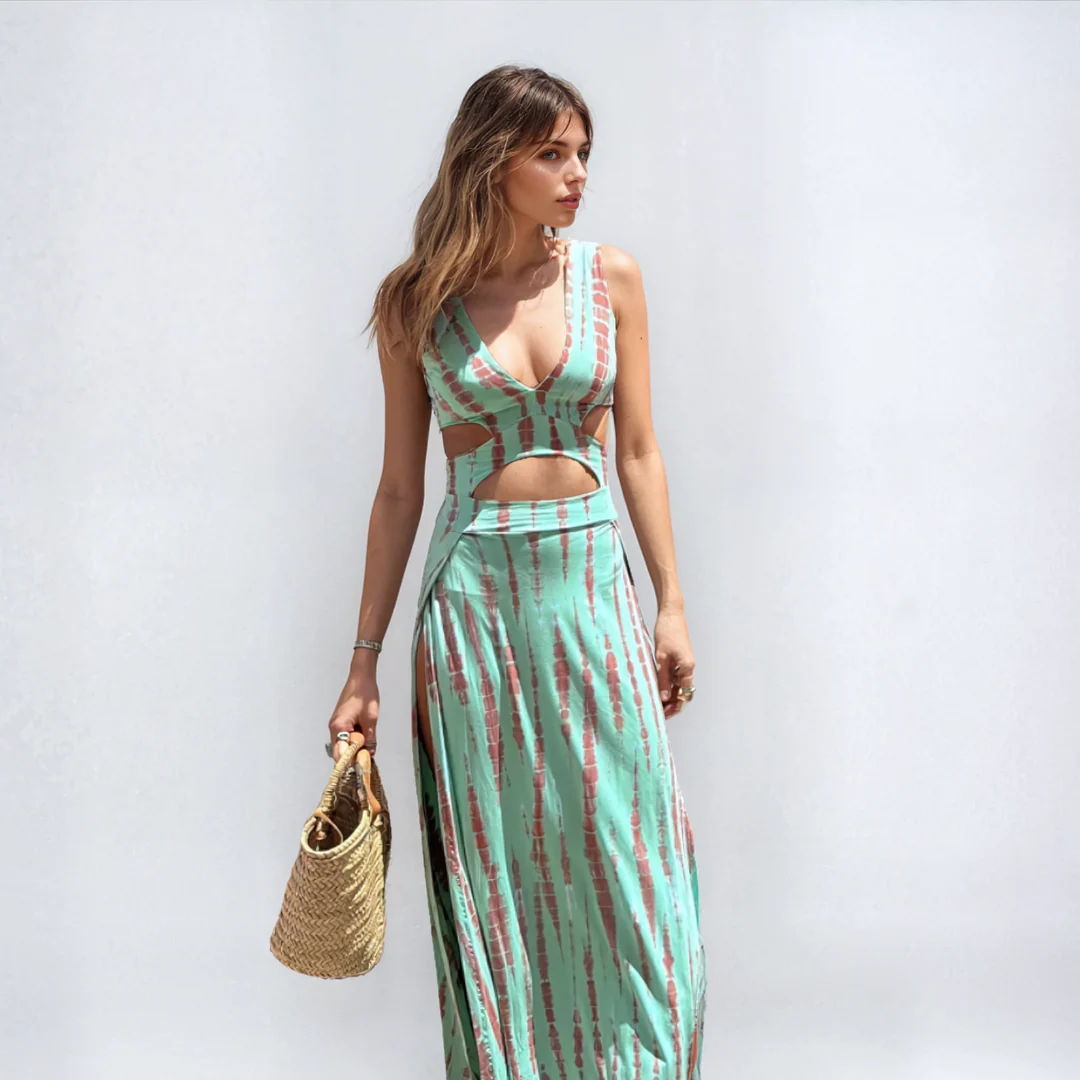 LUCE  | Sommerkleid im Batik-Look - Image 4