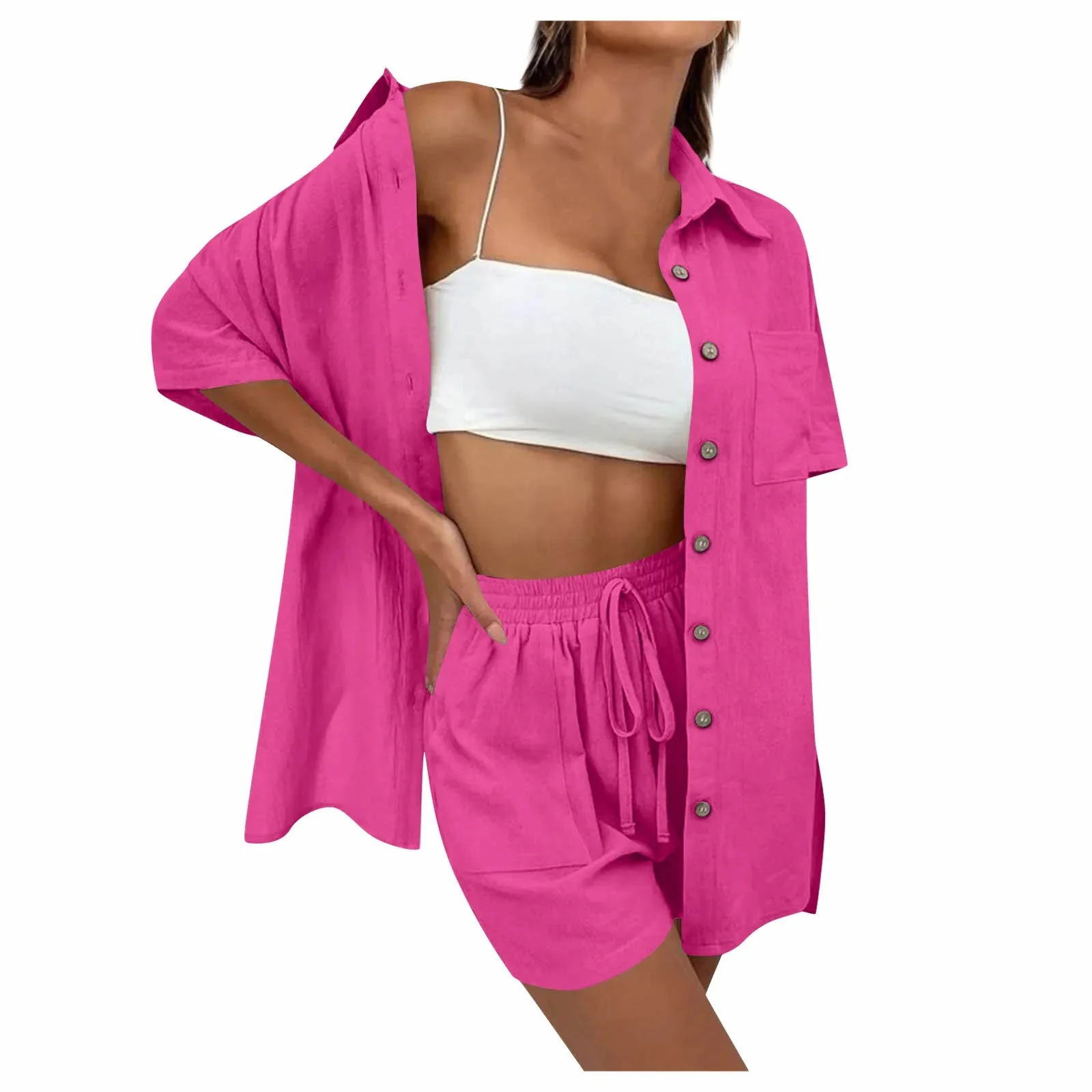 Lucia | Bequemes, lockeres Top und lässiges Short-Set - Image 6