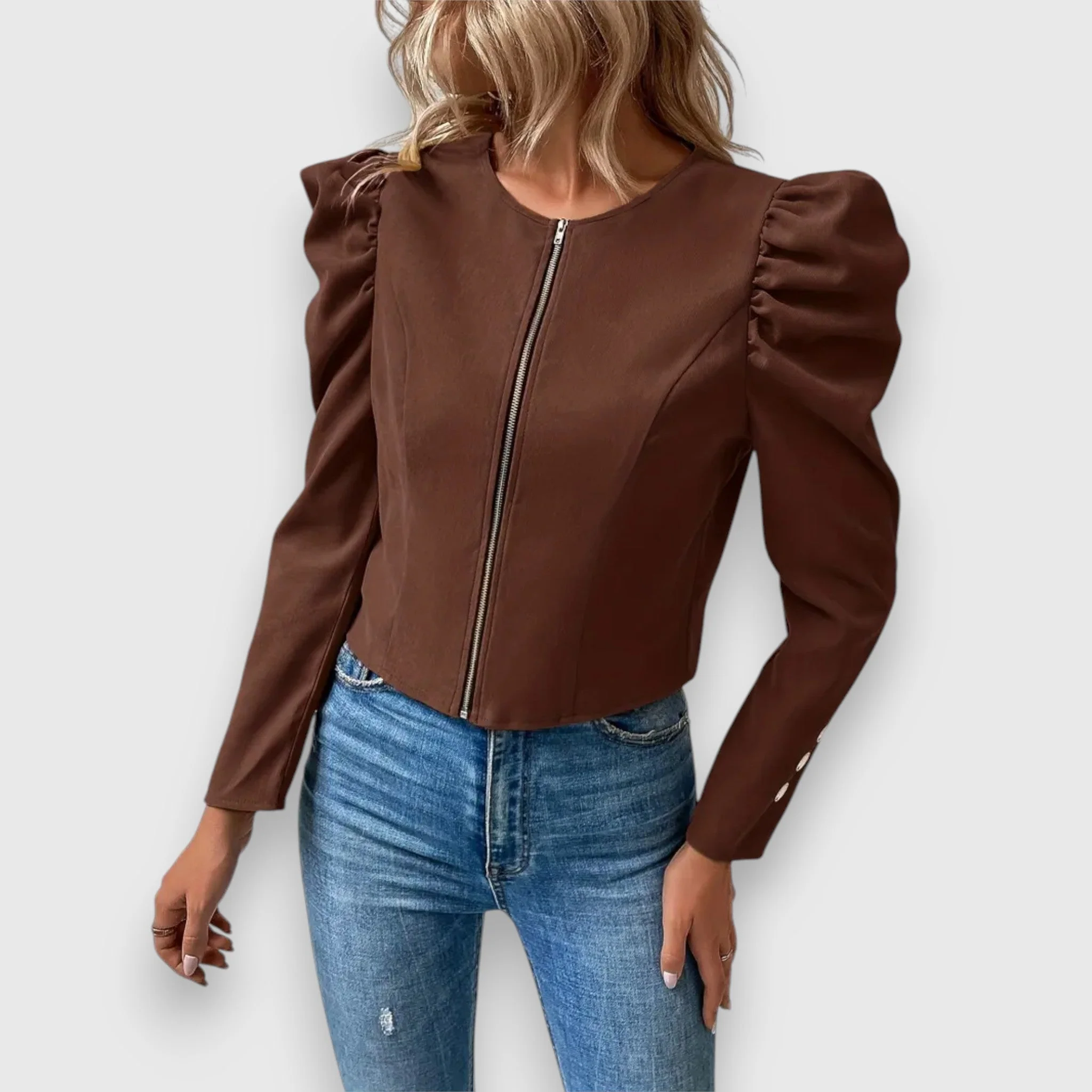Lucia – Jacke mit Puffärmeln - Image 3