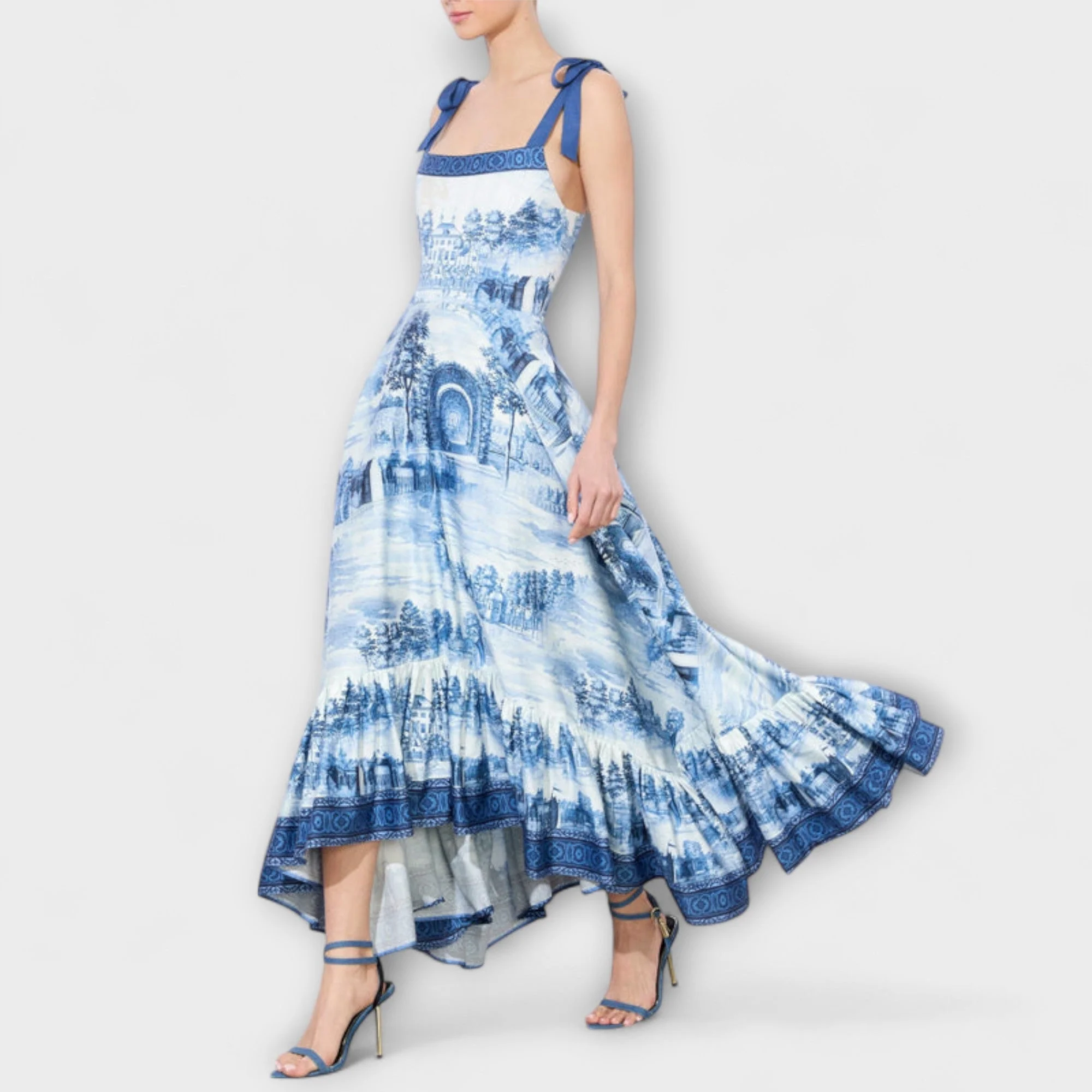 Lucia - Zauberhaftes Maxi-Blumenkleid - Image 4