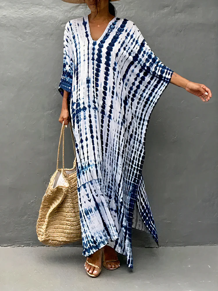 Luftiges Kaftan-Strandkleid für Damen | Maxi - Image 13