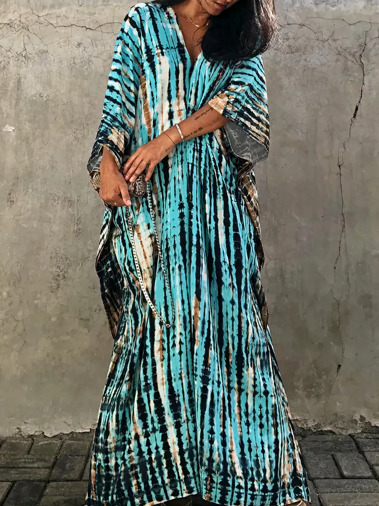 Luftiges Kaftan-Strandkleid für Damen | Maxi - Image 14