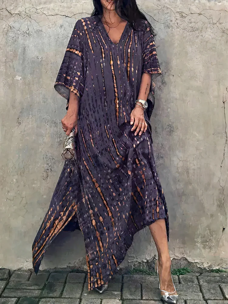 Luftiges Kaftan-Strandkleid für Damen | Maxi - Image 3