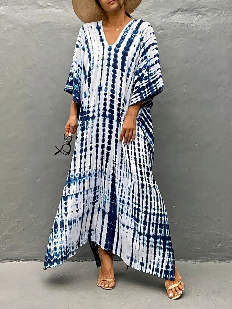 Luftiges Kaftan-Strandkleid für Damen | Maxi - Image 7
