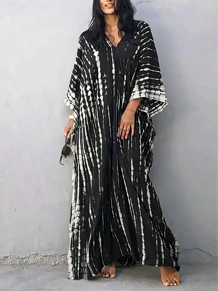 Luftiges Kaftan-Strandkleid für Damen | Maxi - Image 9