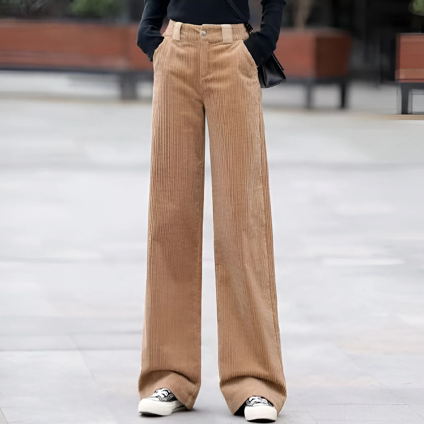 Luisa | Bequeme & Stylische Weite Cordhose - Image 2