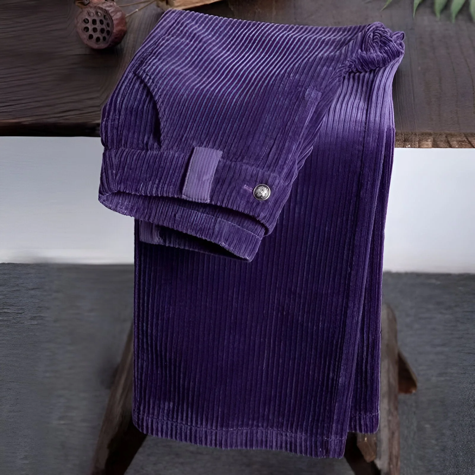 Luisa | Bequeme & Stylische Weite Cordhose - Image 5