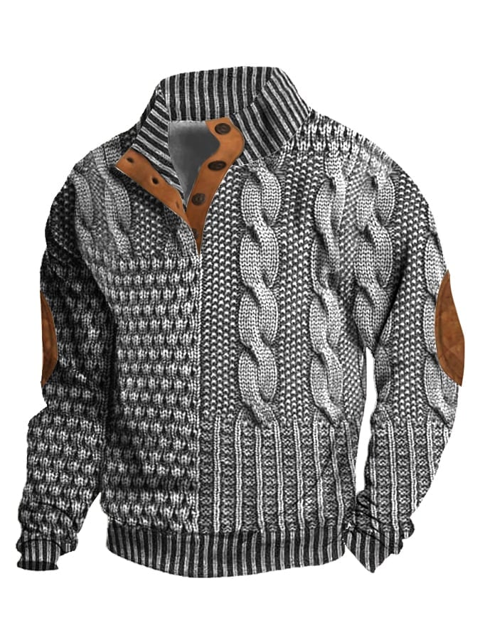 Lukas™ Lässiger Strukturierten Pullover - Image 11