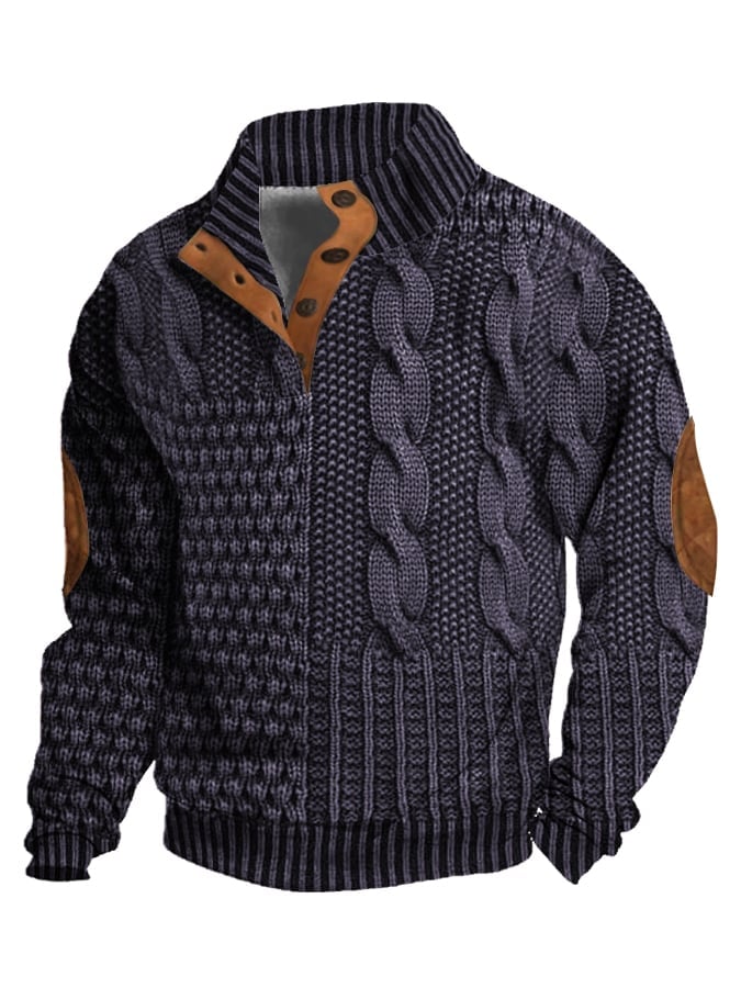 Lukas™ Lässiger Strukturierten Pullover - Image 15