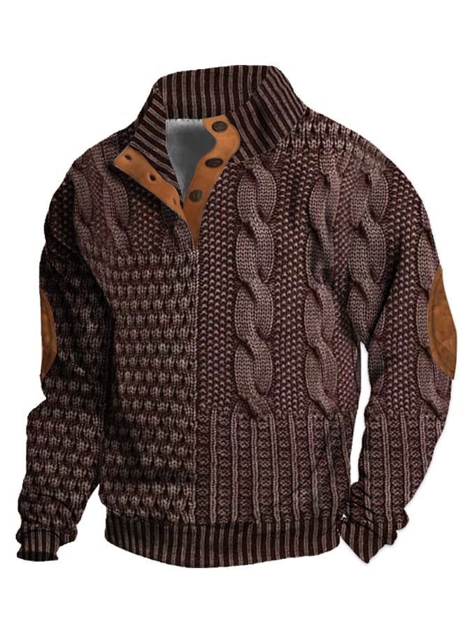 Lukas™ Lässiger Strukturierten Pullover - Image 2
