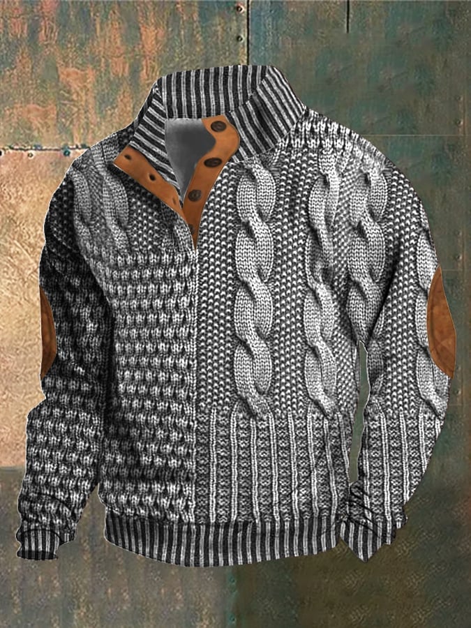 Lukas™ Lässiger Strukturierten Pullover - Image 8